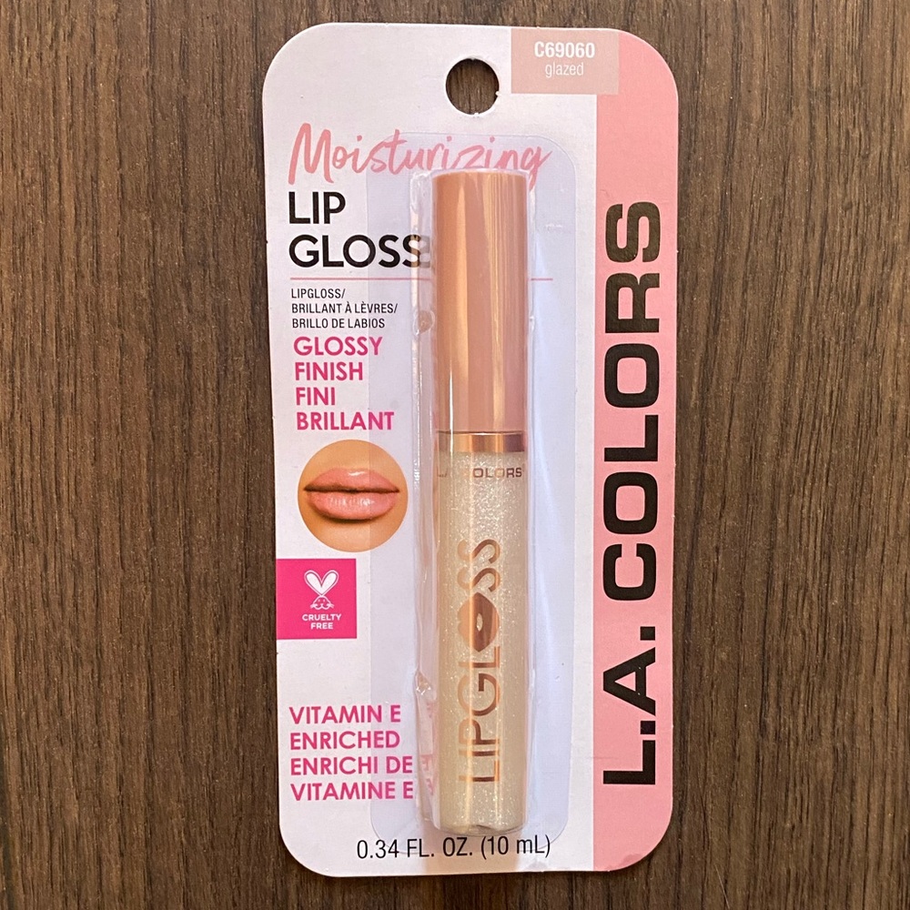 NWT L.A. Colors Lip Gloss - Glazed